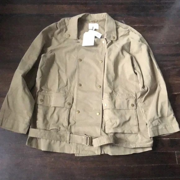 Current Elliott women’s the regiment jacket basil utilitarian relaxed L NWT